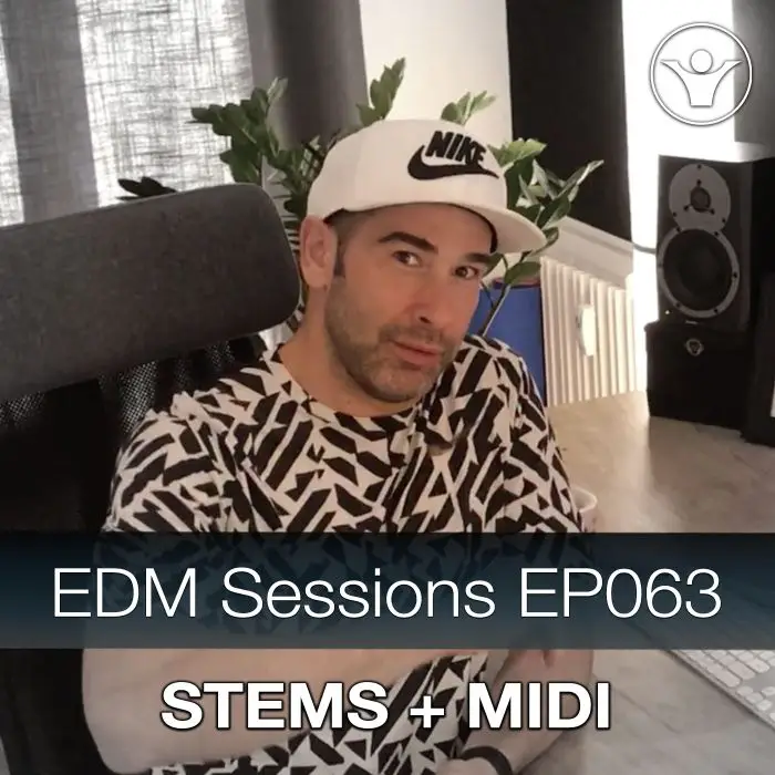 Making Tech Progressive House in Logic Pro X | Live Electronic Music 063 STEMSAudio STEMS