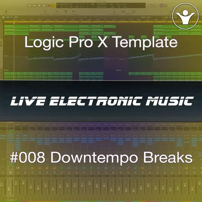 Downtempo Breaks Logic Pro X Template + Free Tutorial | Live Electronic Music 008Logic Pro Templates (Stock Plugins), Logic Pro Templates