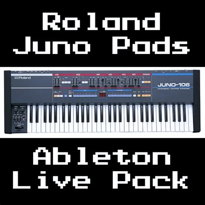 ADM Roland Juno Pads Ableton Live PackAbleton Packs