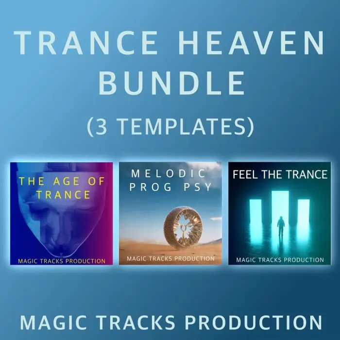 Trance Heaven Bundle (3 Ableton Live Templates+Mastering)Ableton Templates, Bundles