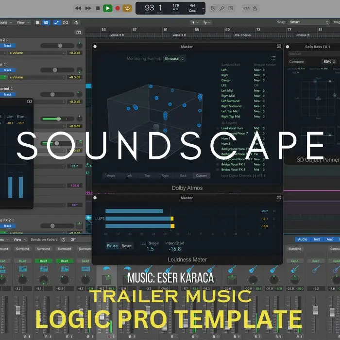 Soundscape Logic Pro TemplateLogic Pro Templates