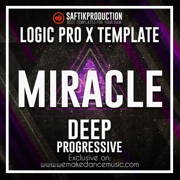 Miracle - Logic Pro 10.5 Deep Progressive Template (Artbat Style)Logic Pro Templates