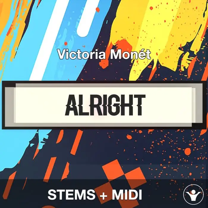 Alright - Victoria Monét - STEMS+MIDIAudio STEMS, MIDI FIles