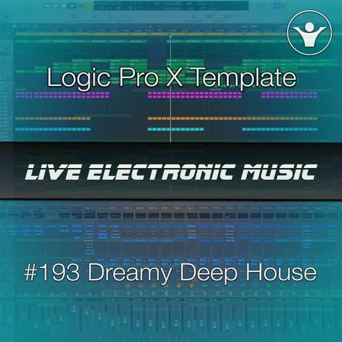 Deep House Logic Pro X Template | Live Electronic Music #193Logic Pro Templates (Stock Plugins), Logic Pro Templates