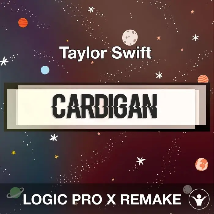 Cardigan (Taylor Swift) Logic 10.5 Remake TemplateLogic Pro Templates