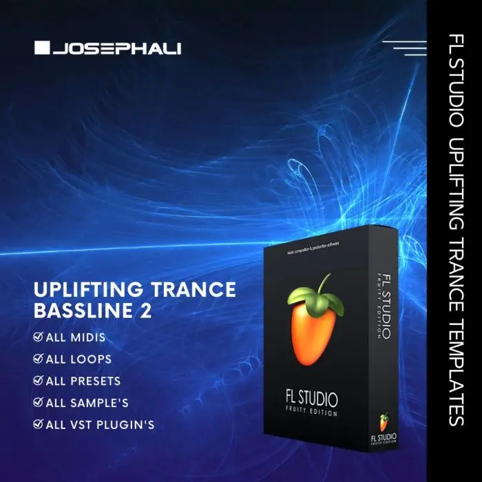 Uplifting Trance Bassline 2 FL Studio v.20.8.3 TemplateFL Studio Templates