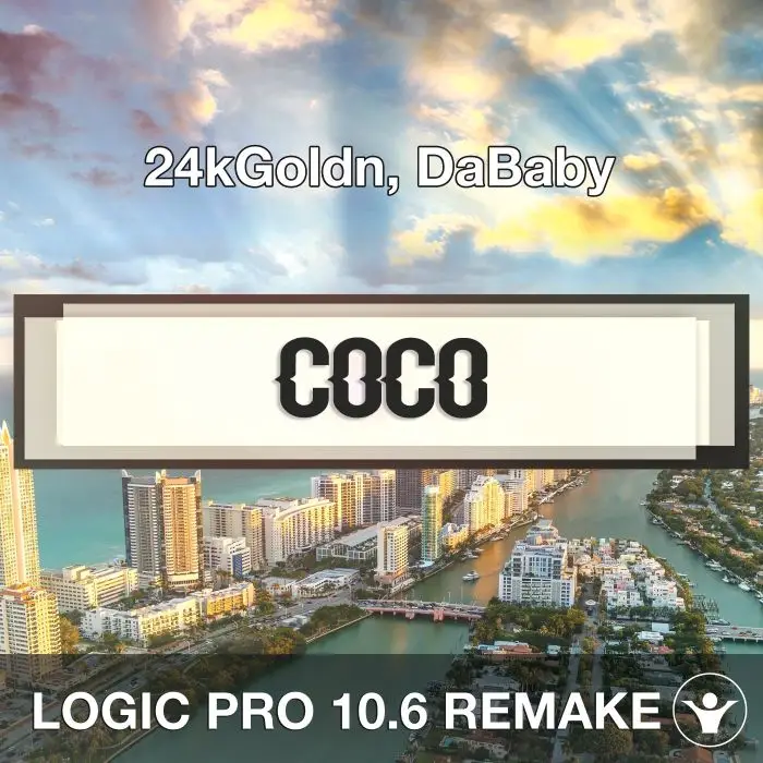 Coco (24kGoldn, DaBaby) Logic Pro X Remake Template.logicxLogic Pro Templates