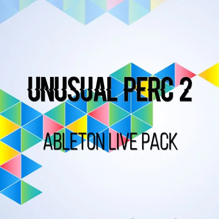 AfroDJMac Unusual Percussions 2 Ableton Live PackAbleton Packs