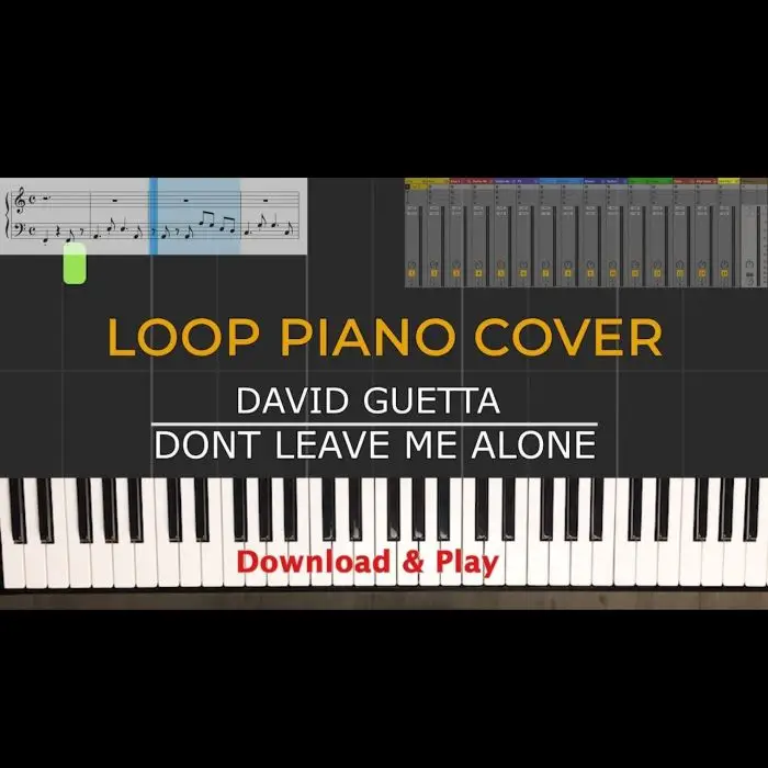 David Guetta - Don’t Leave Me Alone (Alivelooping Cover)Ableton Templates