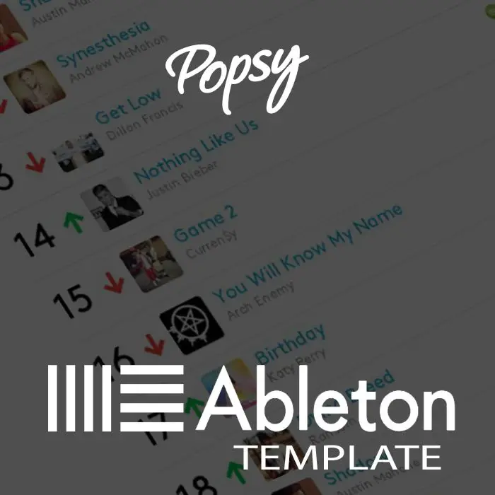 Pop-sy Bass Ableton Live ProjectAbleton Templates