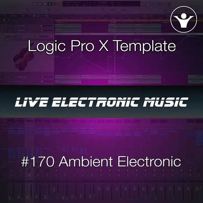 Ambient Electronic Film Score Logic Pro X Template : Live Electronic Music #170Logic Pro Templates (Stock Plugins), Logic Pro Templates