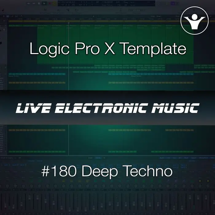 Logic Pro X Deep Techno Template | Live Electronic Music #180 Logic Pro Templates (Stock Plugins), Logic Pro Templates