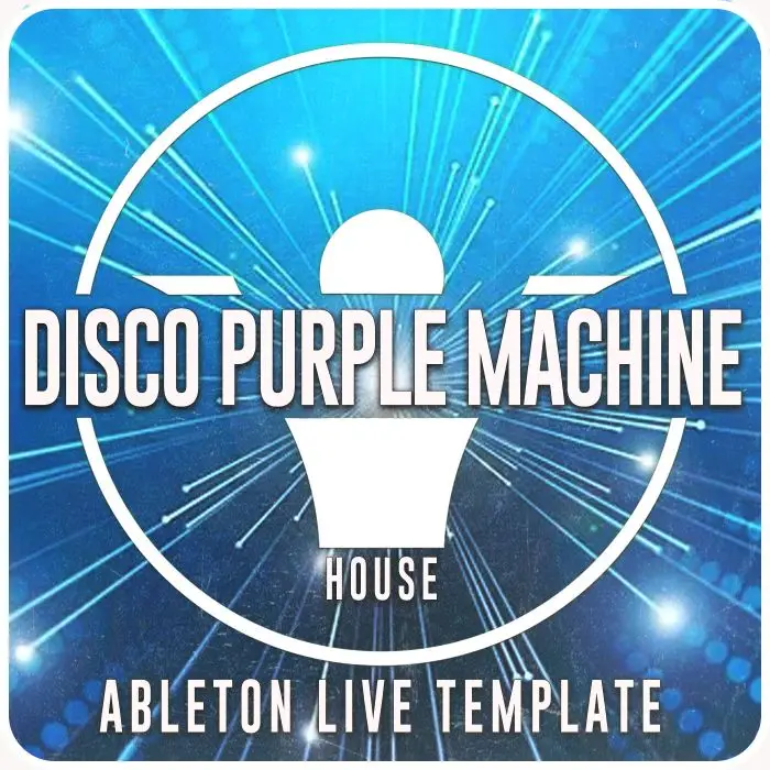 Disco Purple Machine Ableton Live TemplateAbleton Templates