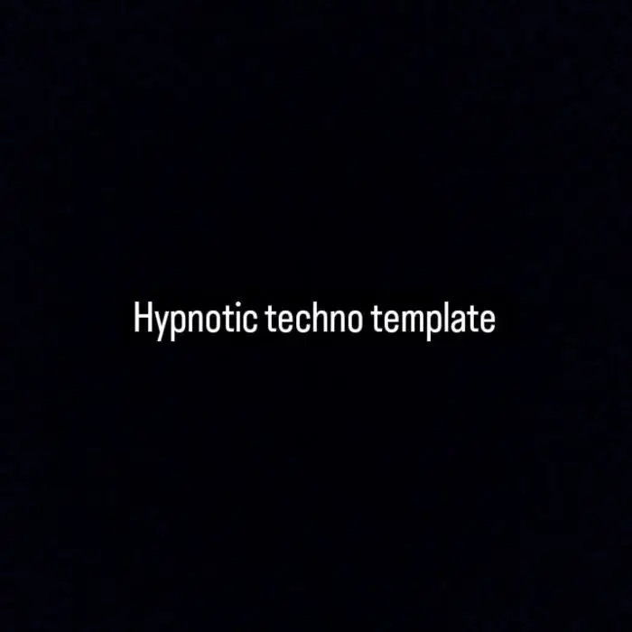 Raw Hypnotic Techno Template 1 Ableton 11Ableton Templates