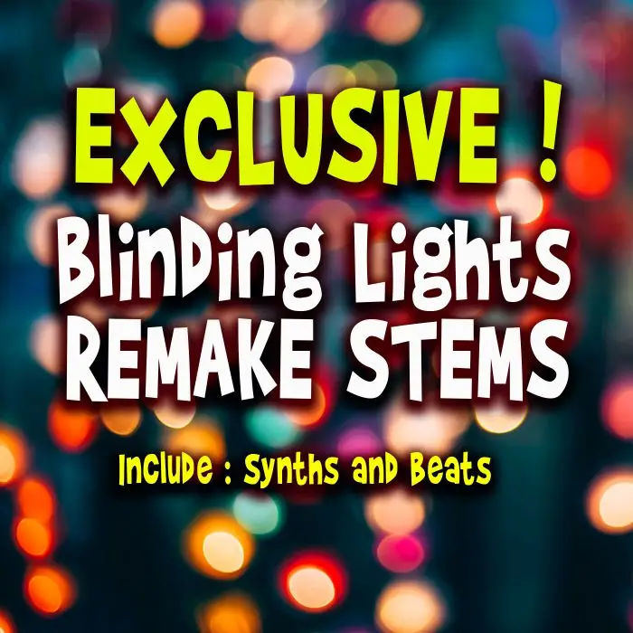 The Weeknd - Blinding Lights - Instrumental Cover Logic ProX TemplateLogic Pro Templates