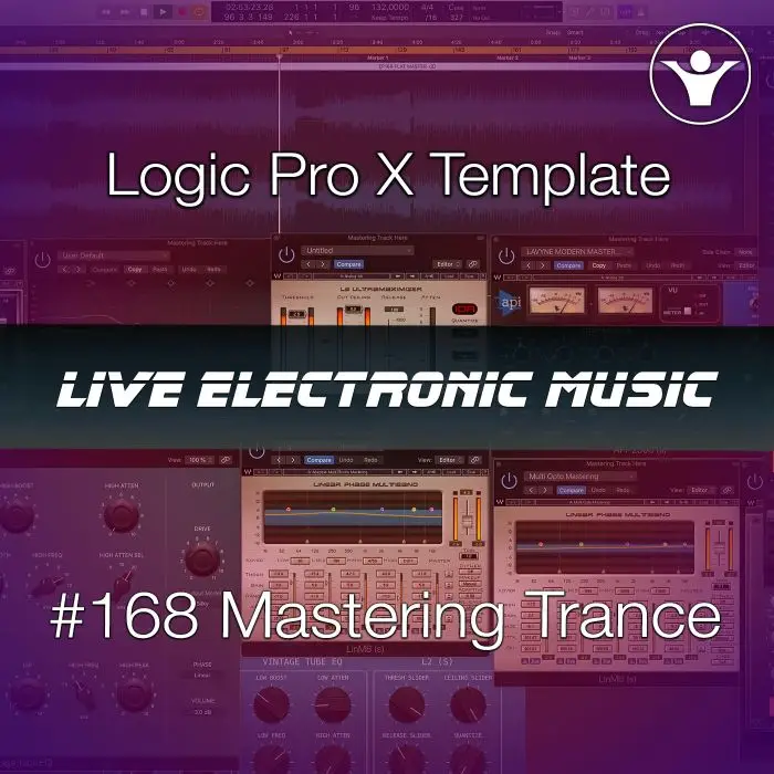 Trance Mastering Logic Pro X Template | Live Electronic Music #168Logic Pro Templates (Stock Plugins), Logic Pro Templates