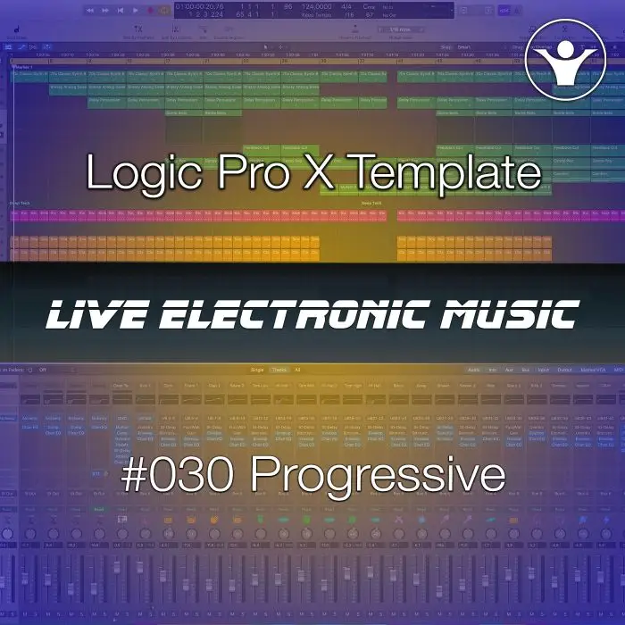 Progressive House Logic Pro X Template + Free Tutorial | Live Electronic Music 030Logic Pro Templates (Stock Plugins), Logic Pro Templates