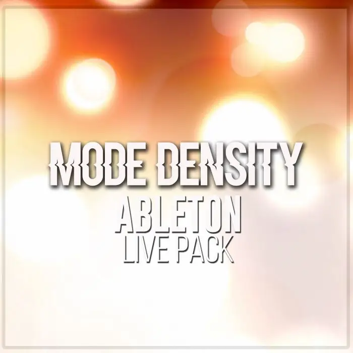 ADM Mode Density Ableton Live RackAbleton Racks