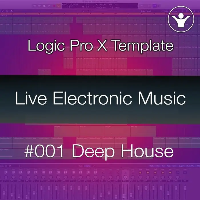 Logic Pro X Deep House Template + Free Tutorial | Live Electronic Music Tutorial 001Logic Pro Templates (Stock Plugins), Logic Pro Templates