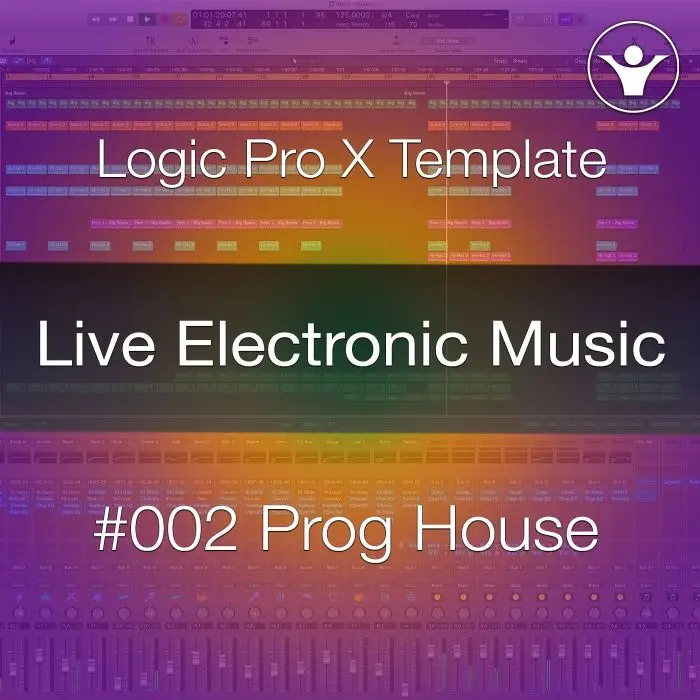 Progressive House Logic Pro X Template + Free Tutorial  | Live Electronic Music 002Logic Pro Templates (Stock Plugins), Logic Pro Templates