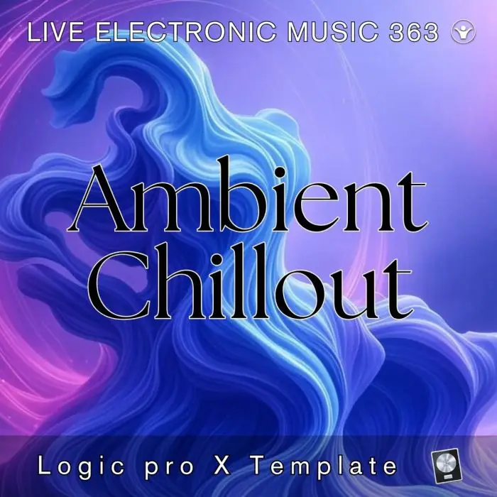 Ambient - Chillout Spa Music Logic Pro X Template | Live Electronic Music 363Logic Pro Templates (Stock Plugins), Logic Pro Templates