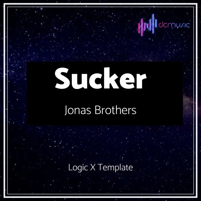 Jonas Brothers - Sucker Logic X TemplateLogic Pro Templates