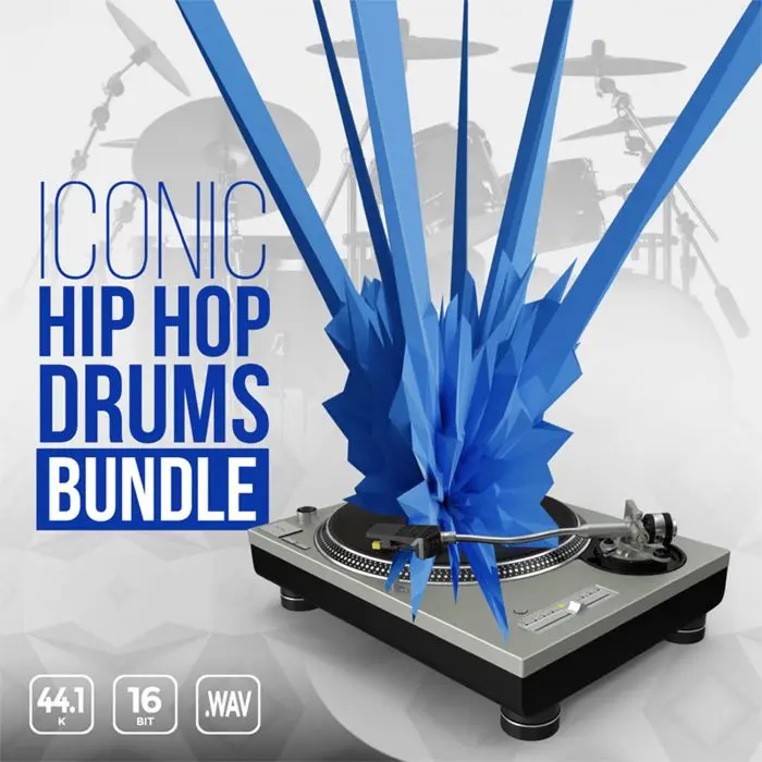 Iconic Hip Hop Drums BundleBundles, Sample Packs, MIDI FIles