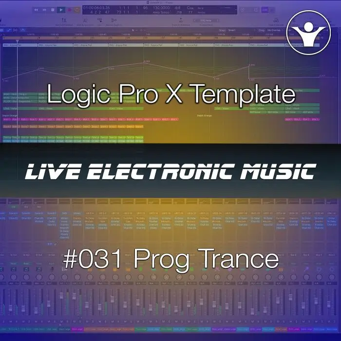 Groovy Progressive Trance Logic Template + Free Tutorial | Live Electronic Music 031Logic Pro Templates