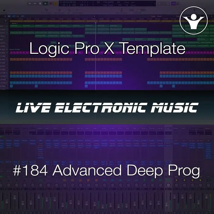 Complex Deep Prog House Logic Template | Live Electronic Music #184  Logic Pro Templates (Stock Plugins), Logic Pro Templates