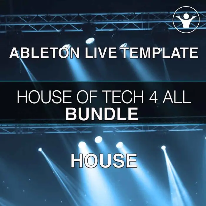 House of Tech 4 ALL PACK Vol.1,2, 3, 4 By Duque - 4 Ableton Templates Ableton Templates