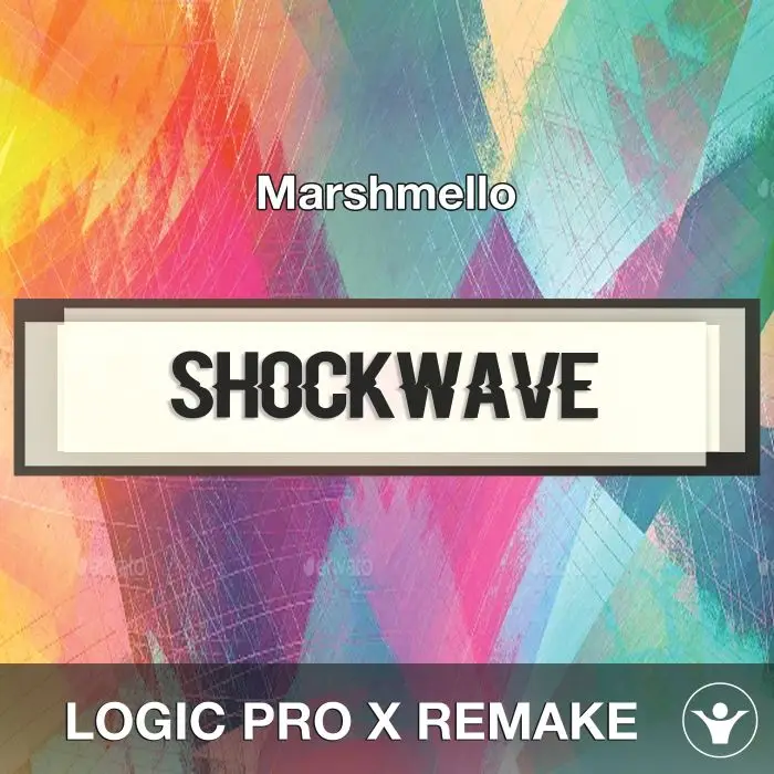 Shockwave (Marshmello) Logic X Remake TemplateLogic Pro Templates
