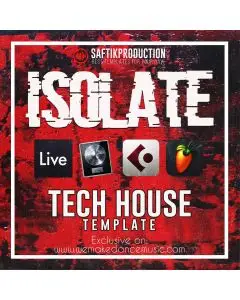 Isolate - Tech House Template for Ableton Live, Cubase, Logic Pro X and Cubase (FISHER Style)