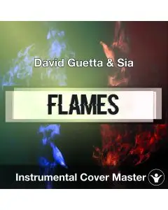 David Guetta & Sia - Flames (Instrumental Cover)