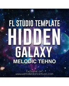 Hidden Galaxy - Melodic Techno FL Studio Template (Boris Brejcha Style)