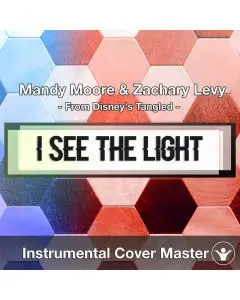 Mandy Moore & Zachary Levy - I See the Light (Instrumental Cover)