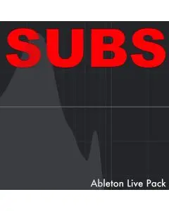 SUBS Project Ableton Live Pack