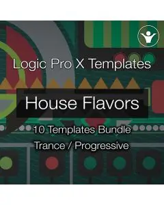 House Flavours Logic Pro X Templates Bundle