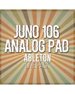 Juno 106 Analog Pad Ableton Live Pack