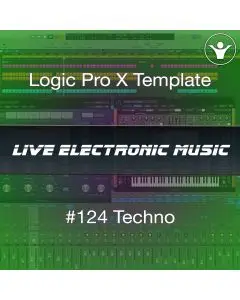 Techno Logic Pro X Template | Live Electronic Music 124
