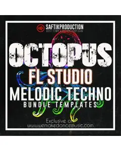 Octopus - FL Studio 20.0.5 Melodic Techno Bundle Templates