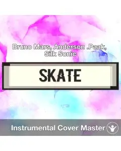 Skate - Bruno Mars, Anderson .Paak, Silk Sonic - Instrumental Cover