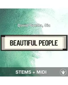Beautiful People - David Guetta, Sia - Stems+Midi
