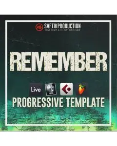 Remember - Progressive Template for Ableton Live, Logic Pro X, Cubase and FL Studio