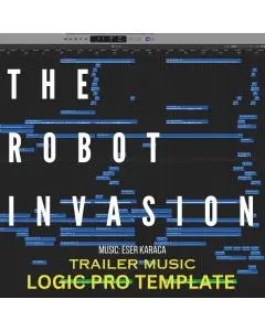 The Robot Invasion Logic Pro Template