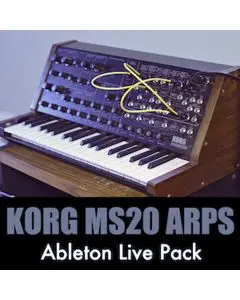 ADM Korg MS 20 Arps Project Ableton Live Pack