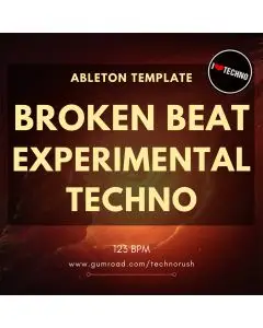 Broken Beat Experimental Techno Ableton Template (Sample Pack Live)