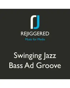 Swinging Jazz Bass Ad Groove (Upbeat, Drums )