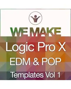 We Make Logic Pro X EDM & POP Templates Vol 1