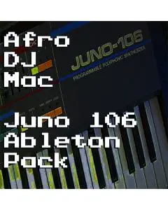 AfroDJMac Juno 106 Ableton Live Pack