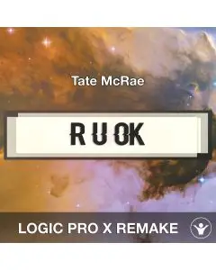 r u ok (Tate McRae) Logic Pro X Remake Template